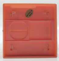 Vintage Light Pink 6 3/4" Tall British Plastic Telephone Booth Shaped Coin Bank