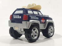 2000 Maisto Hasbro Tonka Lil Chuck & Friends Sheriff Police Cop Car Dark Blue Die Cast Toy Car Vehicle