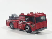 2009 Matchbox Emergency Response Fire Engine 2006 Ladder Truck Fire Department Red Die Cast Toy Car Vehicle