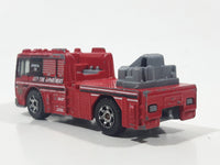 2009 Matchbox Emergency Response Fire Engine 2006 Ladder Truck Fire Department Red Die Cast Toy Car Vehicle