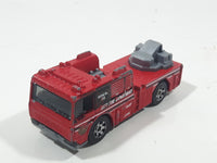 2009 Matchbox Emergency Response Fire Engine 2006 Ladder Truck Fire Department Red Die Cast Toy Car Vehicle
