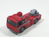 2009 Matchbox Emergency Response Fire Engine 2006 Ladder Truck Fire Department Red Die Cast Toy Car Vehicle