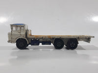 Vintage 1979 Matchbox Lesney Super Kings K-34 Pallet Truck White and Blue Die Cast Toy Car Vehicle