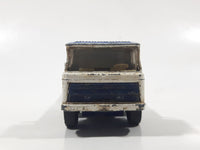 Vintage 1979 Matchbox Lesney Super Kings K-34 Pallet Truck White and Blue Die Cast Toy Car Vehicle