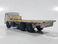 Vintage 1979 Matchbox Lesney Super Kings K-34 Pallet Truck White and Blue Die Cast Toy Car Vehicle