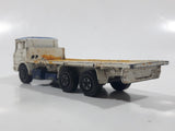 Vintage 1979 Matchbox Lesney Super Kings K-34 Pallet Truck White and Blue Die Cast Toy Car Vehicle