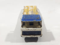 Vintage 1979 Matchbox Lesney Super Kings K-34 Pallet Truck White and Blue Die Cast Toy Car Vehicle