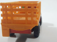 Vintage 1976 Lesney Matchbox Superfast No. 71 Dodge Cattle Truck Brown Die Cast Toy Car Vehicle