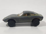 Vintage PlayArt Opel GT Bare Metal Die Cast Toy Car Vehicle