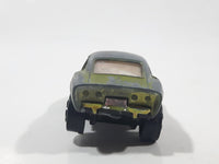 Vintage PlayArt Opel GT Bare Metal Die Cast Toy Car Vehicle