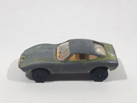 Vintage PlayArt Opel GT Bare Metal Die Cast Toy Car Vehicle