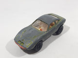 Vintage PlayArt Opel GT Bare Metal Die Cast Toy Car Vehicle