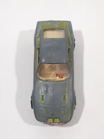 Vintage PlayArt Opel GT Bare Metal Die Cast Toy Car Vehicle