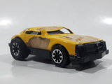 Vintage Tonka Clutch Popper Yellow Pressed Steel Friction Toy Car Vehicle