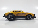 Vintage Tonka Clutch Popper Yellow Pressed Steel Friction Toy Car Vehicle