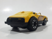 Vintage Tonka Clutch Popper Yellow Pressed Steel Friction Toy Car Vehicle