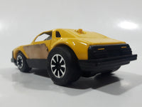 Vintage Tonka Clutch Popper Yellow Pressed Steel Friction Toy Car Vehicle