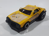 Vintage Tonka Clutch Popper Yellow Pressed Steel Friction Toy Car Vehicle