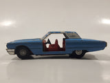 Very Rare Vintage Meccano Dink Toys Ford Thunderbird Coupe Blue with White Roof 1/42 Scale Die Cast Toy Car Vehicle