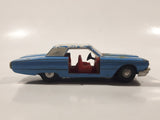 Very Rare Vintage Meccano Dink Toys Ford Thunderbird Coupe Blue with White Roof 1/42 Scale Die Cast Toy Car Vehicle