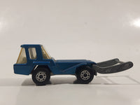 Vintage 1981 Lesney Matchbox Superfast No. 27 Skip Truck Metallic Blue Die Cast Toy Dump Truck Vehicle