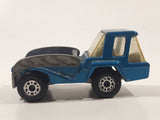 Vintage 1981 Lesney Matchbox Superfast No. 27 Skip Truck Metallic Blue Die Cast Toy Dump Truck Vehicle