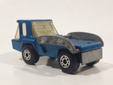 Vintage 1981 Lesney Matchbox Superfast No. 27 Skip Truck Metallic Blue Die Cast Toy Dump Truck Vehicle