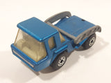 Vintage 1981 Lesney Matchbox Superfast No. 27 Skip Truck Metallic Blue Die Cast Toy Dump Truck Vehicle