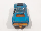 Vintage 1976 Lesney Matchbox Superfast Twin Pack AMX Javelin No. 9 Metallic Blue Die Cast Toy Car Vehicle with Opening Doors