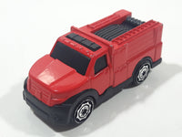 2019 HTI Teamsterz Street Machine PM003-9 Fire Engine Truck Red Die Cast Toy Car Vehicle