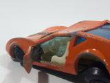 Vintage 1973 Lesney Matchbox Superfast No. 3 Monteverdi Hai Orange Die Cast Toy Car Vehicle with Opening Doors