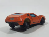 Vintage 1973 Lesney Matchbox Superfast No. 3 Monteverdi Hai Orange Die Cast Toy Car Vehicle with Opening Doors