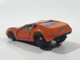 Vintage 1973 Lesney Matchbox Superfast No. 3 Monteverdi Hai Orange Die Cast Toy Car Vehicle with Opening Doors