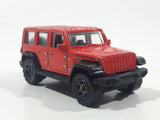 2022 Matchbox Multipack Exclusive '18 Jeep JL 4dr Red Die Cast Toy Car Vehicle