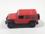 2022 Matchbox Multipack Exclusive '18 Jeep JL 4dr Red Die Cast Toy Car Vehicle