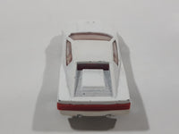 1987 Hot Wheels Ferrari Testarossa White Die Cast Toy Car Vehicle - Ultra Hots