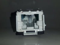 1989 Hot Wheels Workhorses American Ambulance White Die Cast Toy Car Emergency Paramedics Rescue Vehicle with Opening Rear Doors