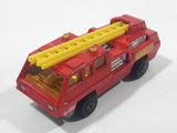 Vintage 1975 Lesney Matchbox Superfast No. 22 Blaze Buster Fire Ladder Truck Die Cast Toy Car Fire Fighting Rescue Emergency Vehicle Made in England