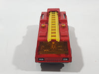 Vintage 1975 Lesney Matchbox Superfast No. 22 Blaze Buster Fire Ladder Truck Die Cast Toy Car Fire Fighting Rescue Emergency Vehicle Made in England