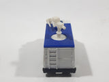 1995 Matchbox TV News Truck Van Sky Satellite Television White Die Cast Toy Car Vehicle