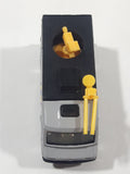 2006 Matchbox DC Comics Superman TV News Truck Van News 12 Live Grey Die Cast Toy Car Vehicle