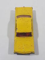 Vintage 1965 Lesney Matchbox Series No. 20 Chevrolet Impala Taxi Cab Yellow Die Cast Toy Car Vehicle
