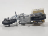 Vintage Matchbox Lesney No. 33 Honda 750 Motor Cycle Police White Die Cast Toy Vehicle