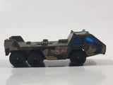 Rare 1989 Matchbox Transporter Vehicle Olive Green Camouflage Die Cast Toy Car Vehicle