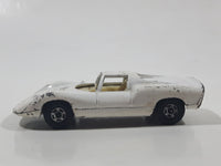 Vintage 1970 Lesney Matchbox Series Superfast No. 68 Porsche 910 White Die Cast Toy Car Vehicle