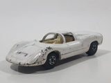 Vintage 1970 Lesney Matchbox Series Superfast No. 68 Porsche 910 White Die Cast Toy Car Vehicle