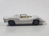 Vintage 1970 Lesney Matchbox Series Superfast No. 68 Porsche 910 White Die Cast Toy Car Vehicle