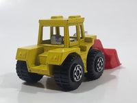 Vintage 1978 Lesney Matchbox Superfast No. 29 Tractor Shovel Yellow and Red Die Cast Toy Construction Building Equipment Vehicle