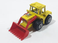 Vintage 1978 Lesney Matchbox Superfast No. 29 Tractor Shovel Yellow and Red Die Cast Toy Construction Building Equipment Vehicle