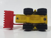 Vintage 1978 Lesney Matchbox Superfast No. 29 Tractor Shovel Yellow and Red Die Cast Toy Construction Building Equipment Vehicle